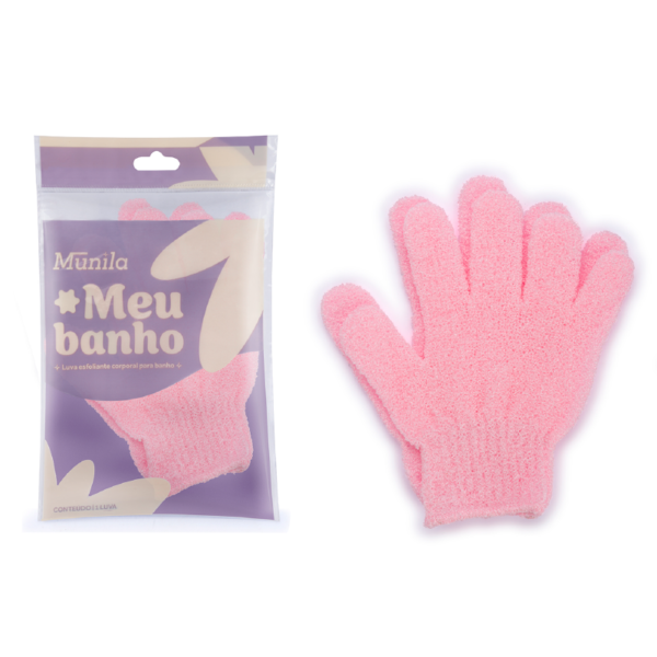 Luva Esfoliante Rosa - Image 2