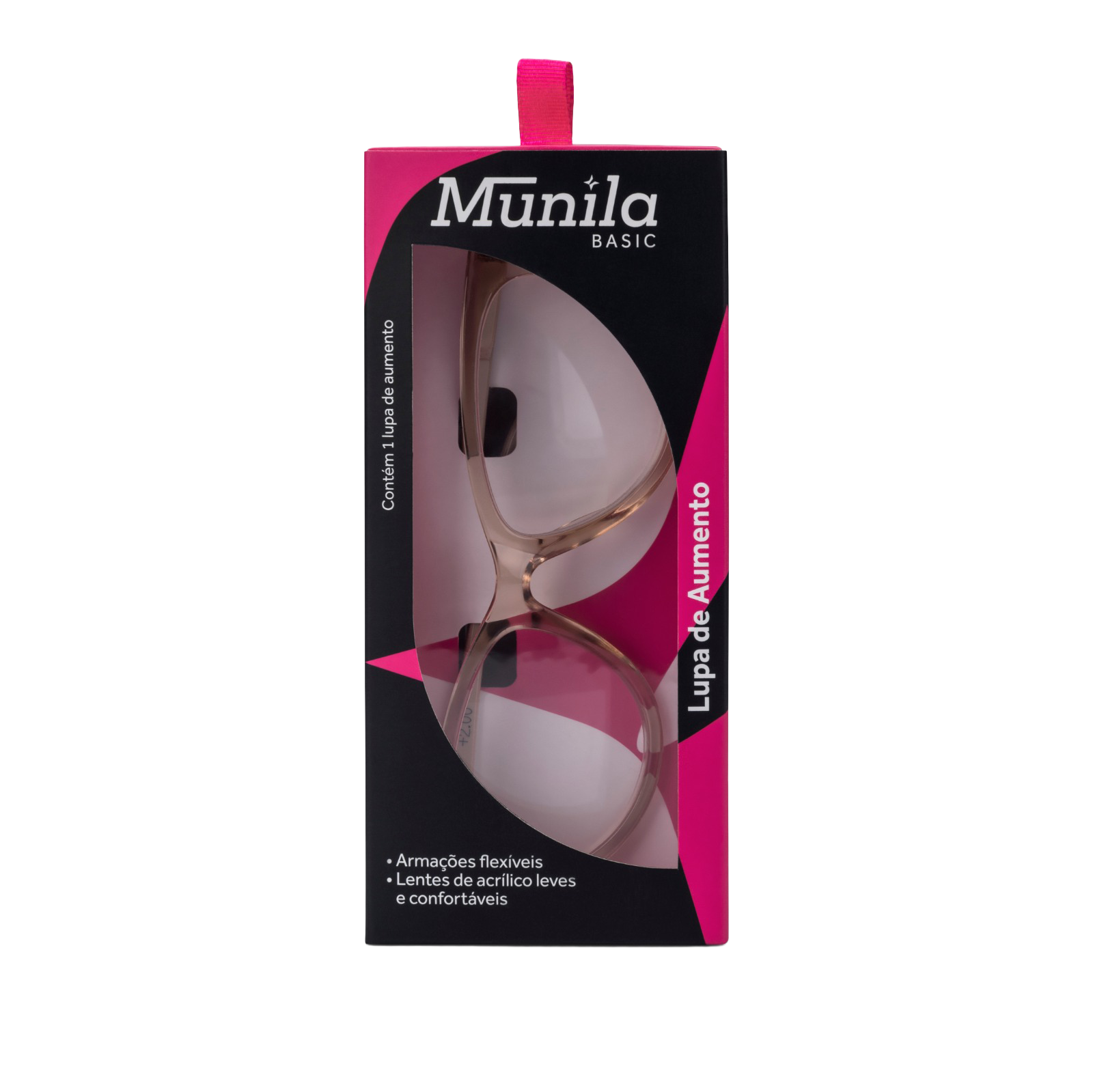 Lupa de Leitura Feminina – Basic – Nude