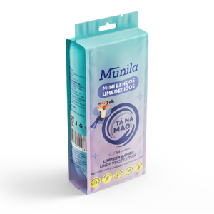 Tá na Mão -Mini lenços umedecidos Pack 8 unid