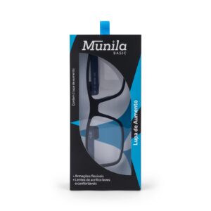 A Lupa de Leitura Masculina – Basic – Azul